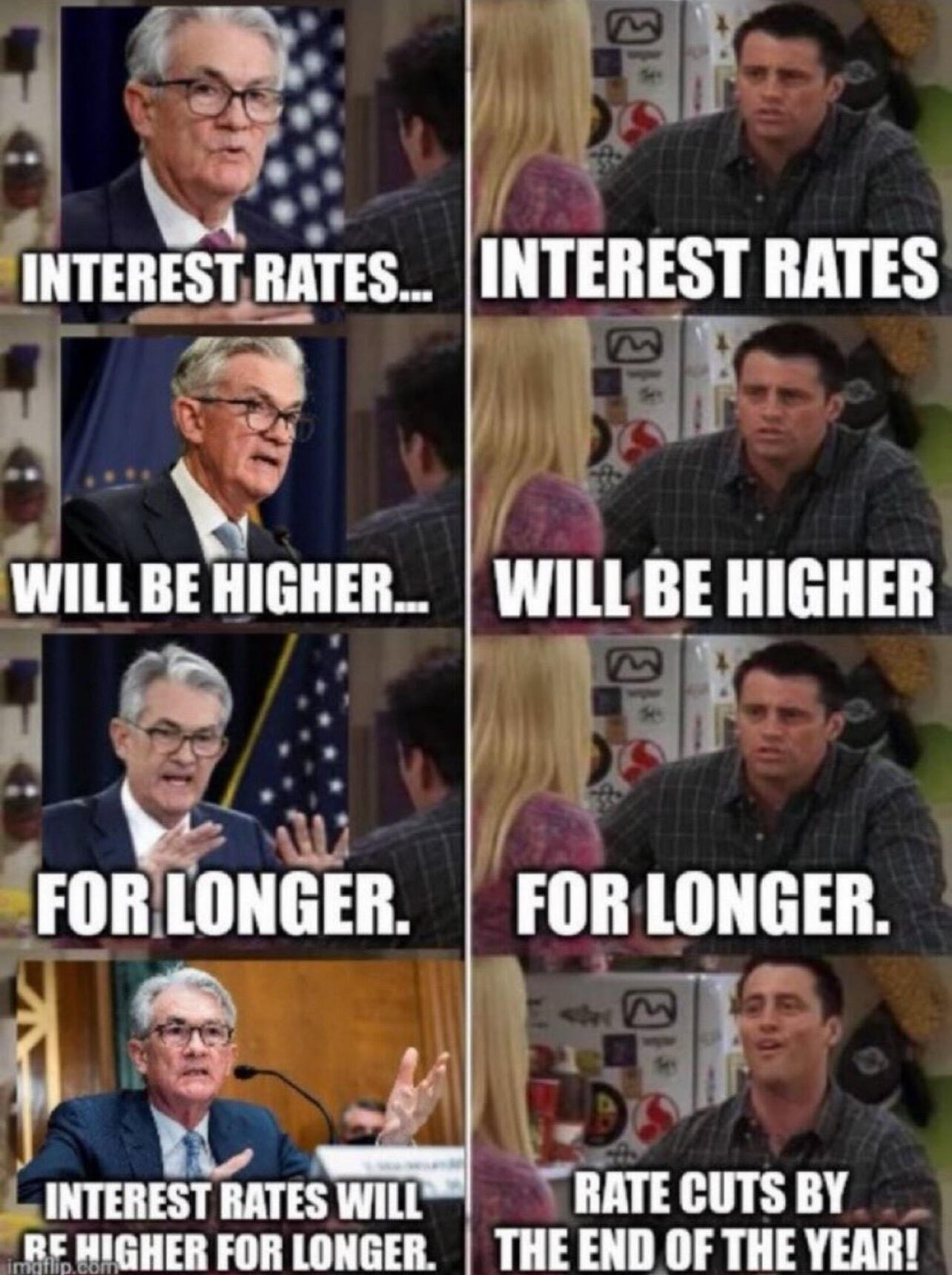 Interest rate cuts incoming. 🥳