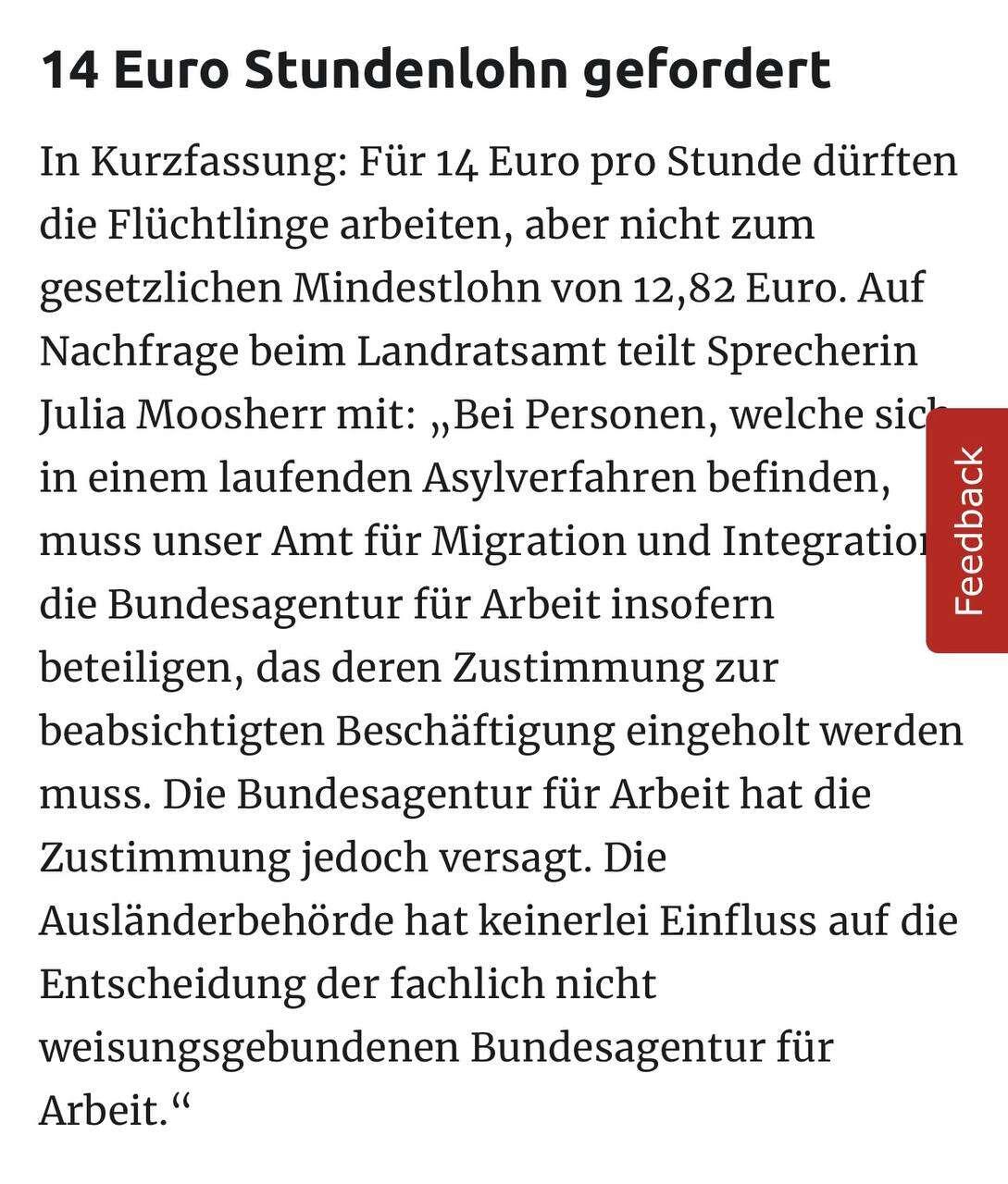 Aber am besten dem Bürger noch…