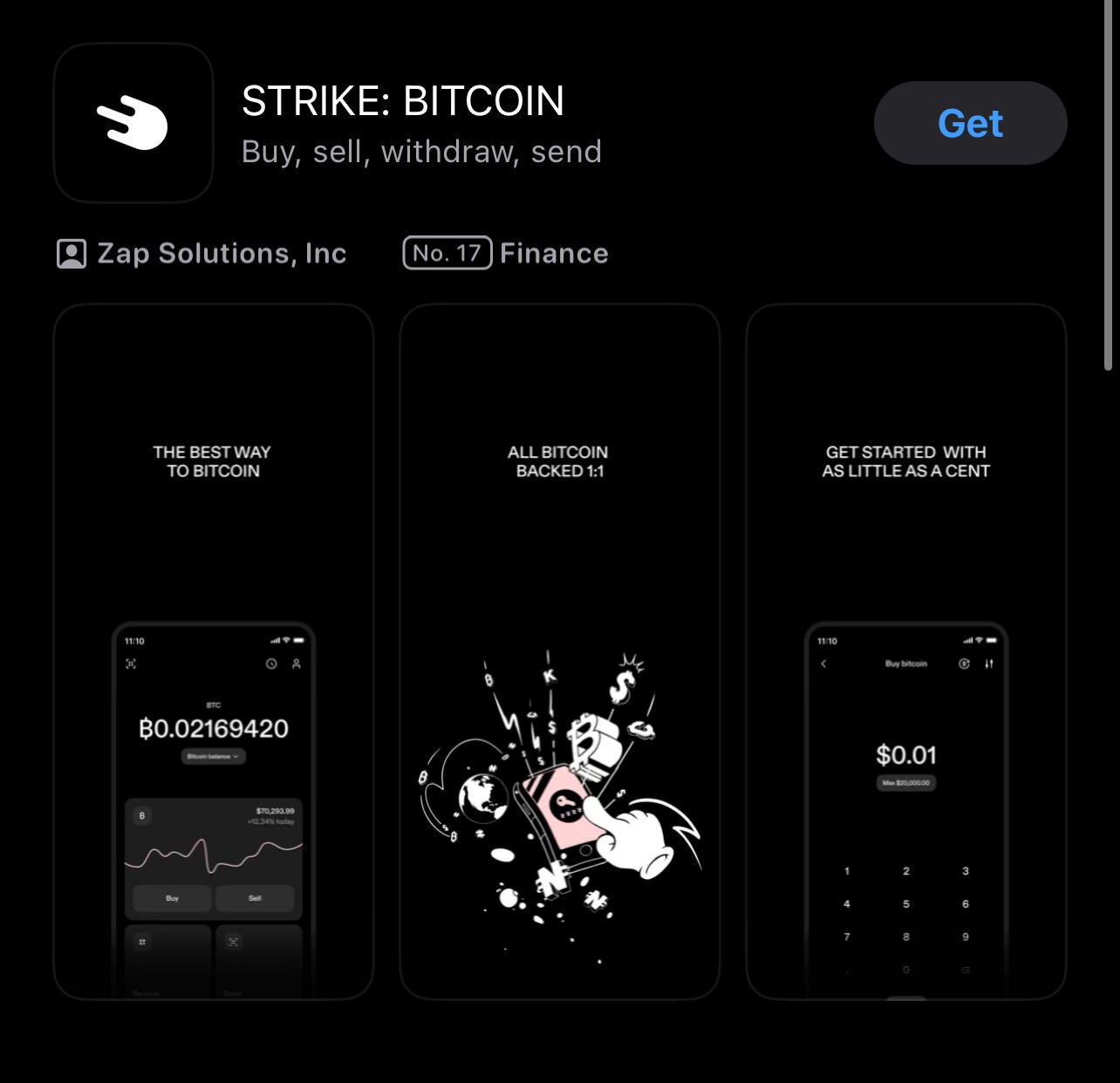 Holy #Bitcoin. @strike available in Europe.…