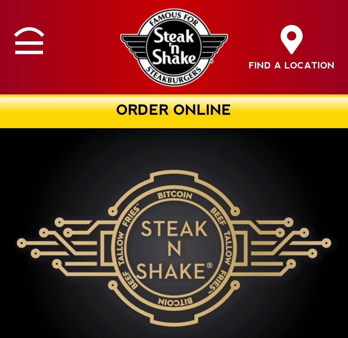Steak 'n Shake accepting #Bitcoin payments…