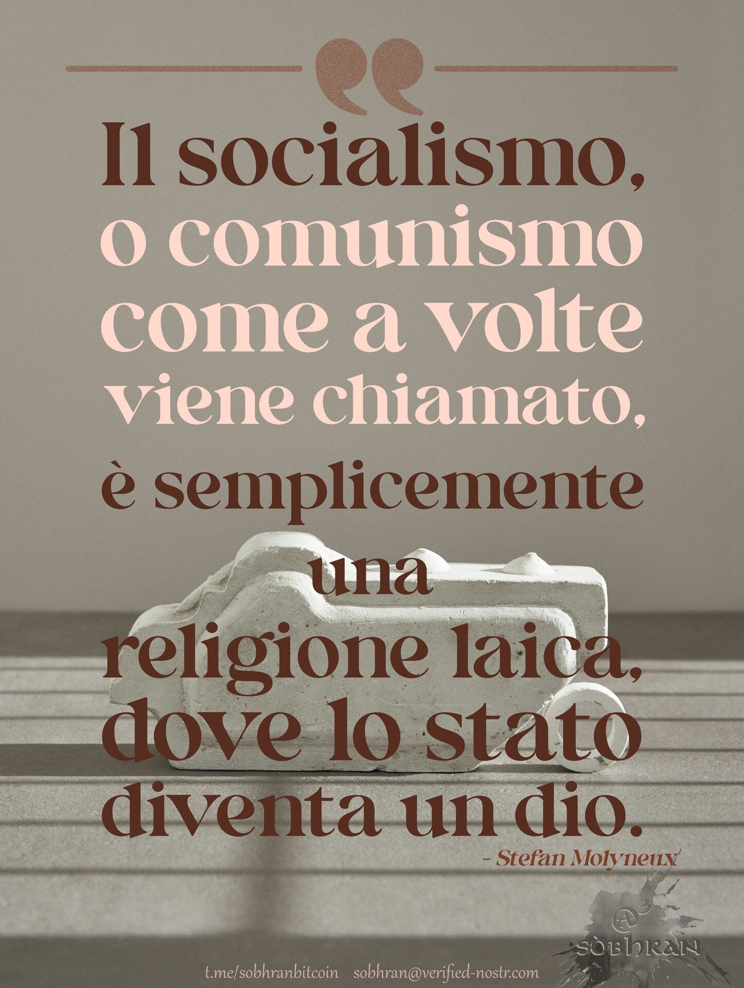 Il #socialismo, o #comunismo come a…