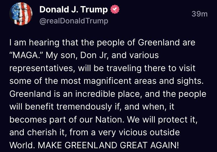 ⚡️President-Elect Donald J. Trump has…