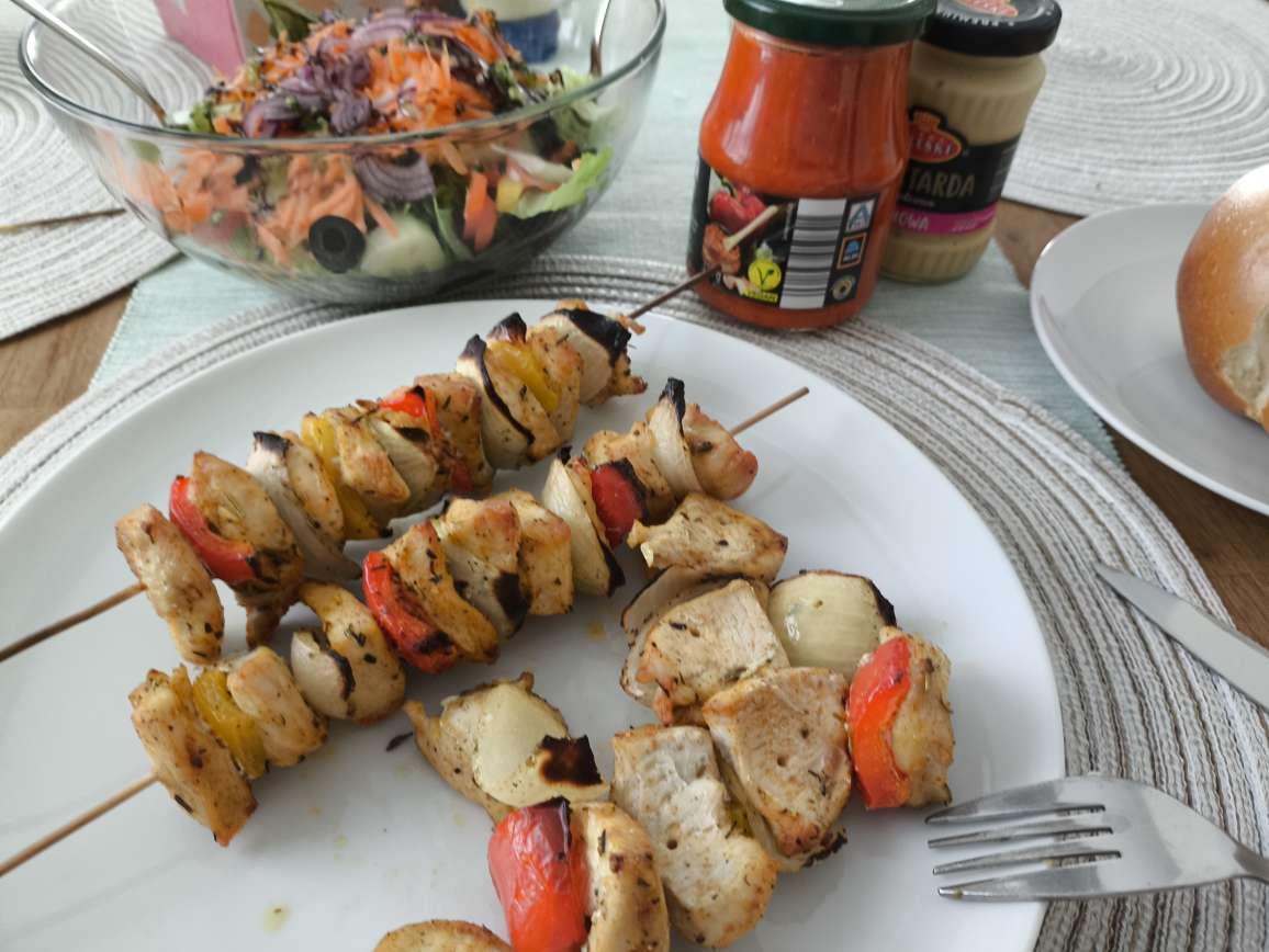 Homemade Chicken kebabs #lunchstr #foodstr