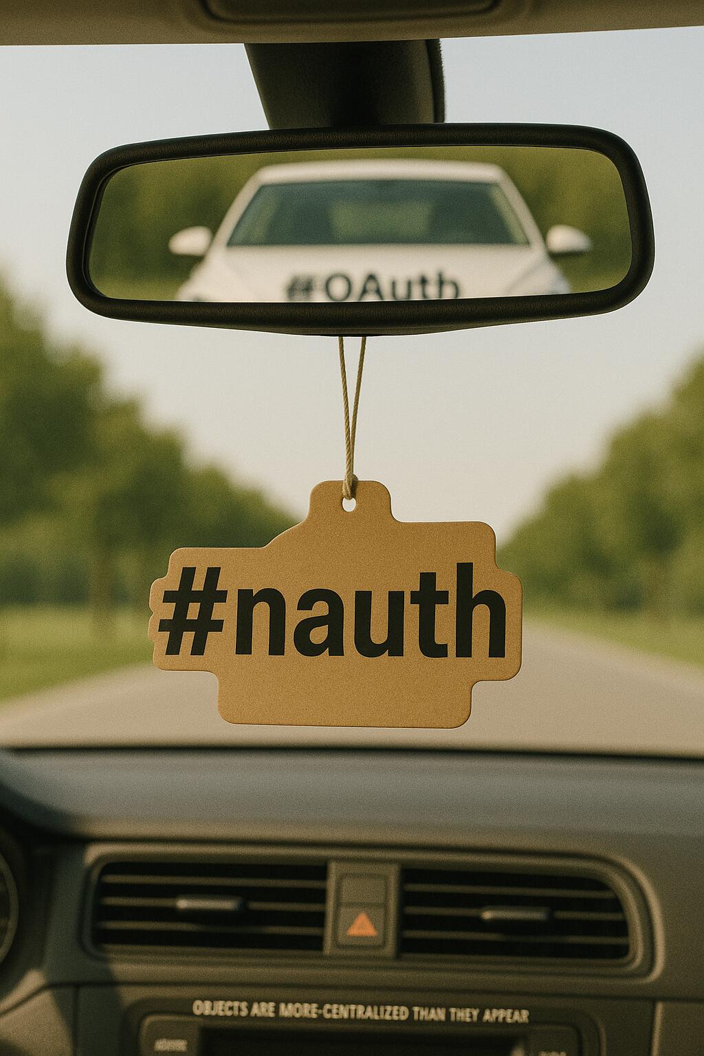 Leaving #OAuth in the rearview mirror…