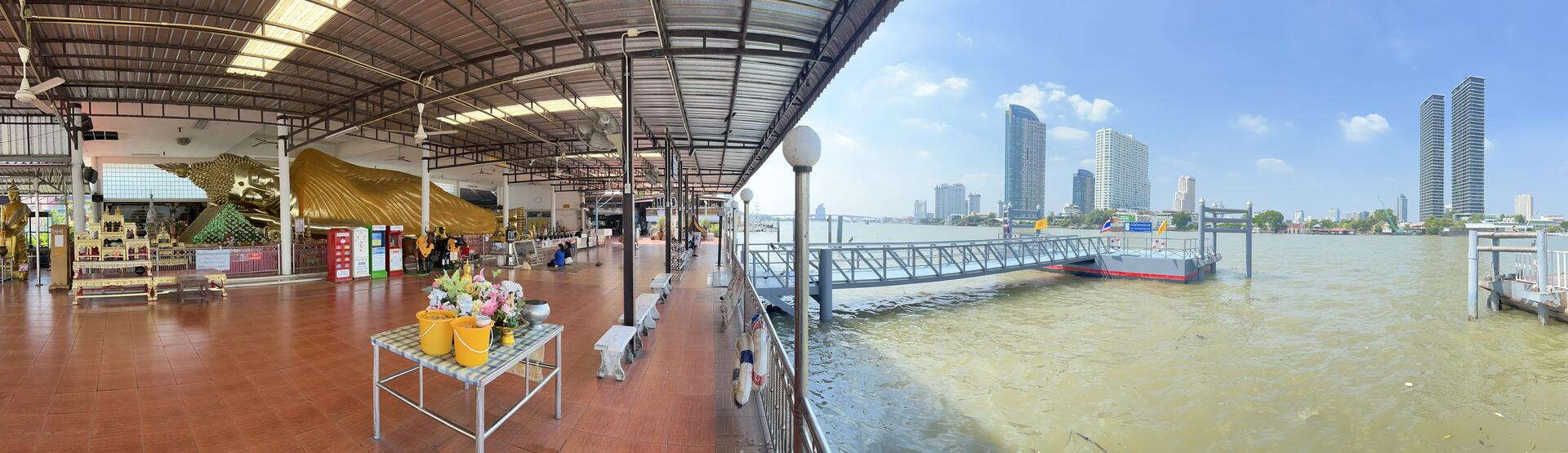 Chao phraya river panorama in Bangkok…