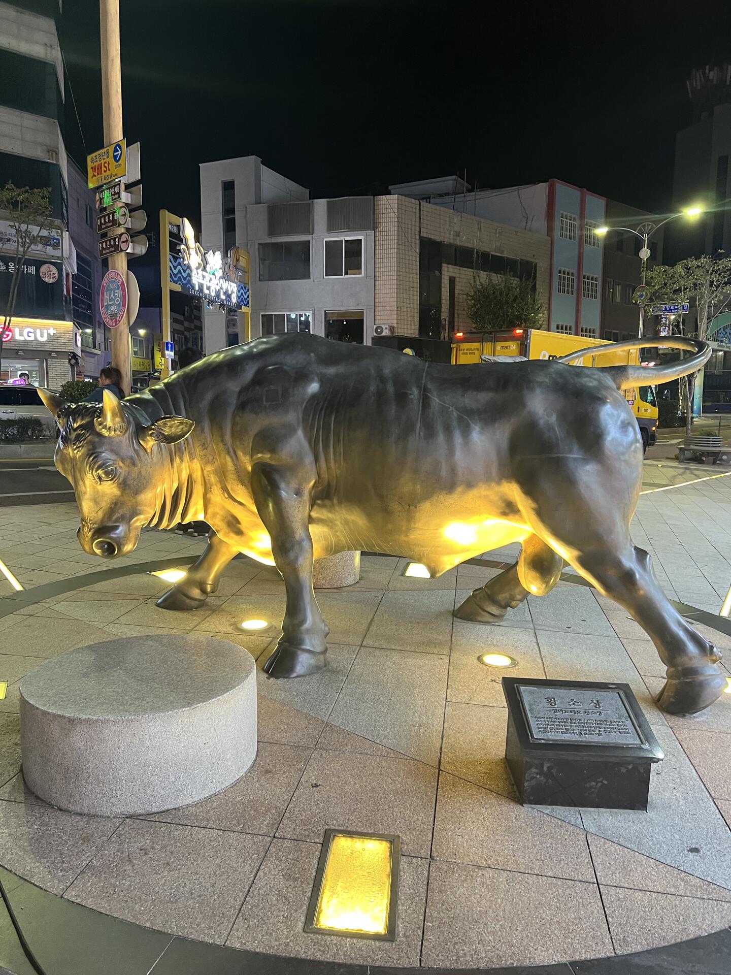 #bitcoin bull 😉 in Sokcho, South Korea�…