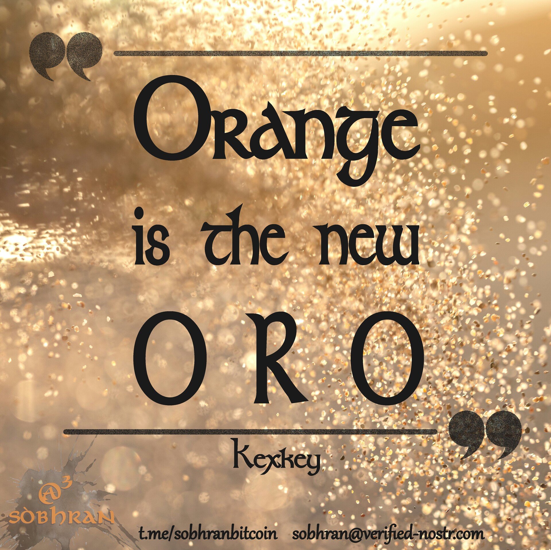 #Orange…